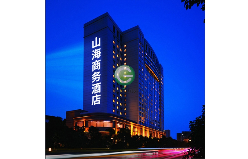 上海LED大画幅投影灯