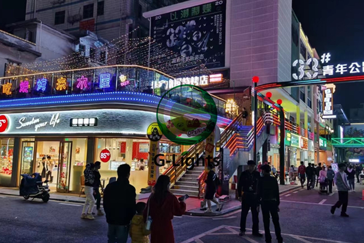 惠州33号青年街区照明