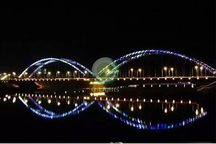 嵊州大桥景观夜景亮化项目