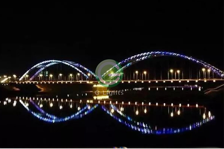 嵊州大桥景观夜景亮化项目